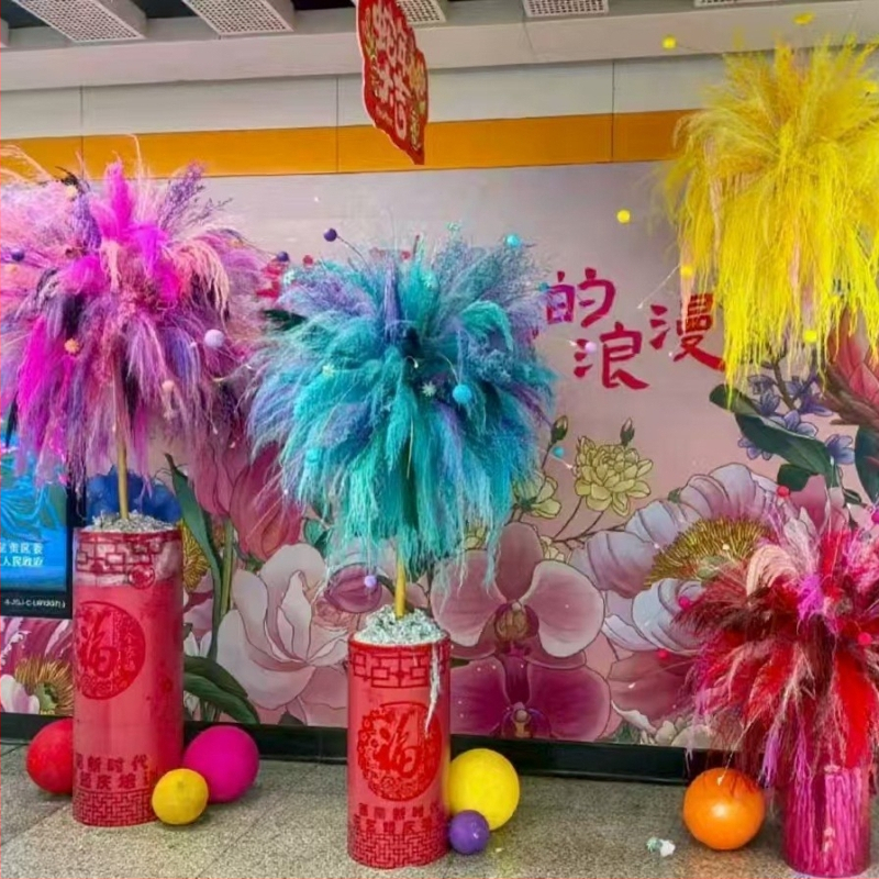 Dragon Beard Grass Eternal Flowers - Žāvēti un saglabāti ziedi, Amats: Cits, Zīmols: Flowers are sweet, Importēts: Nē