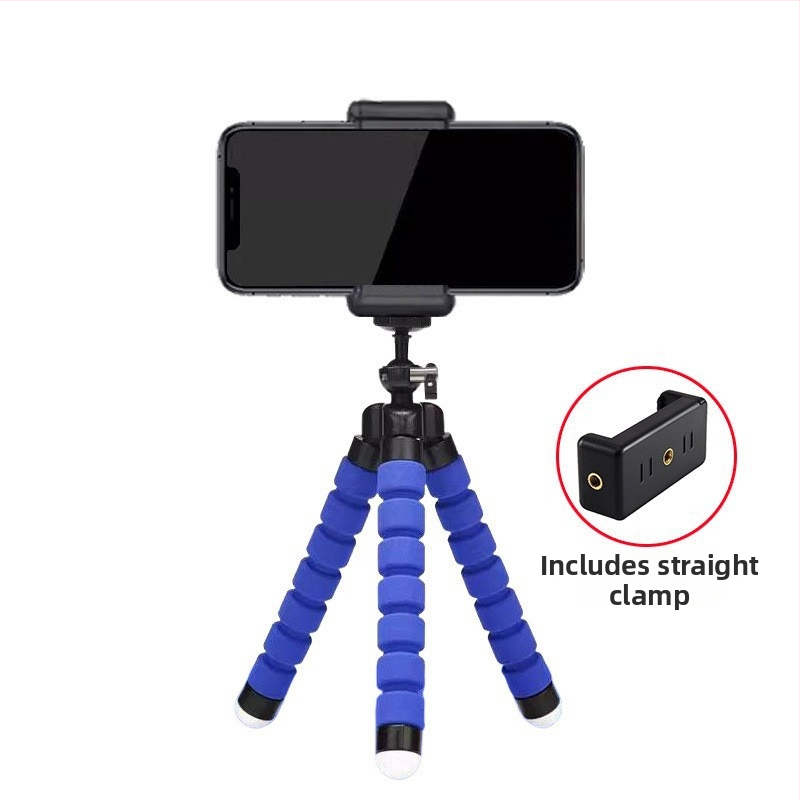 Laud triipod live fotograafiale ABS+sponge materjaliga okto noppara kätega, kaasaskantav ja kokkupandav Bluetooth nutitelefoni hoidja