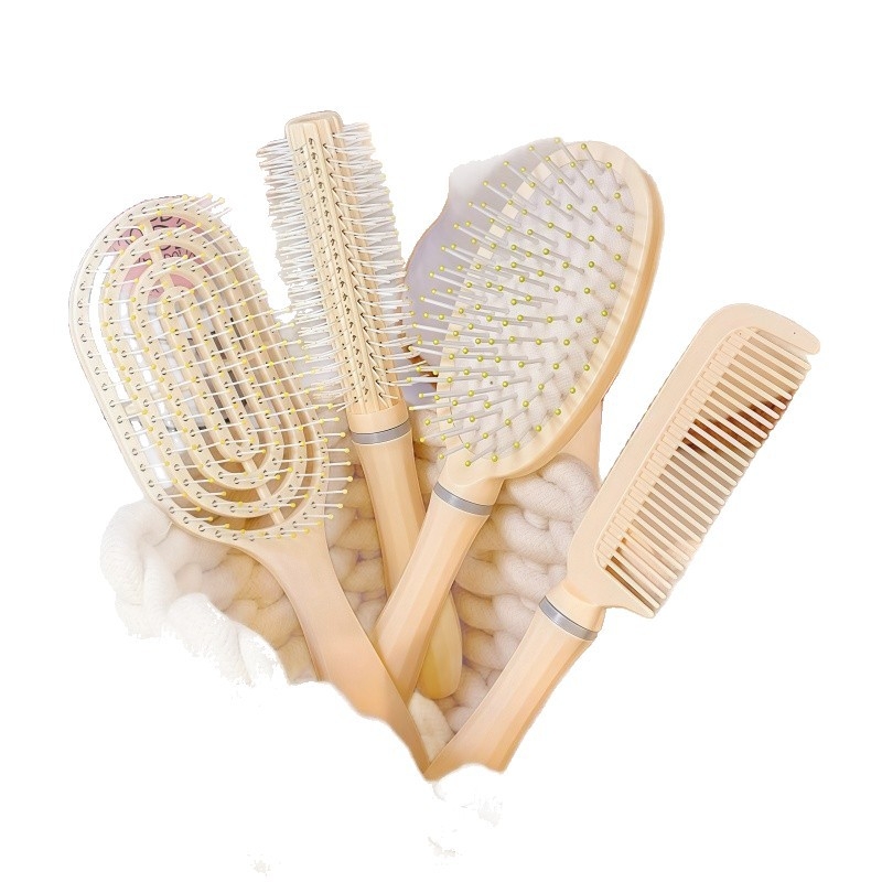 Гребен с въздушна възглавничка за дълга коса – комплект, ABS материал, масаж на скалпа