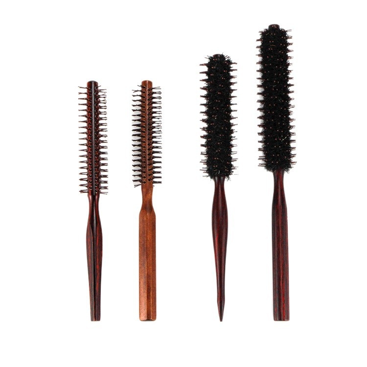 Фризьорски гребен Beauty Salon; материали: свински четина, нейлонови зъби и крушово дърво; авторизирани частни марки: Да