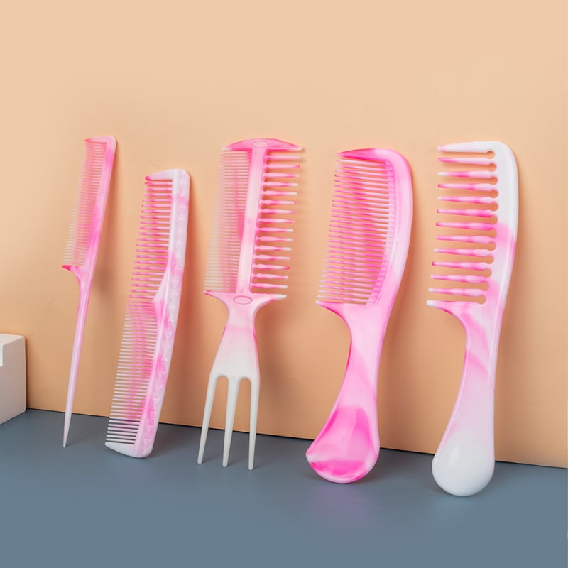 Гребен за коса, пластмасов, не е внос, без марка, за ежедневна употреба