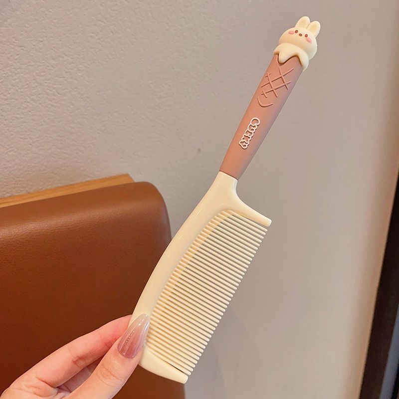 Гребен за коса за деца с дизайн на мечка — антистатичен, безопасен за косата, преносим, пластмасов, марка Jiajiyu