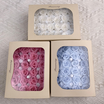 Mini saglabātas rozes galviņa • Materiāls: saglabāti ziedi • Veids: Roze • Zīmols: Youfeng Flowers • IP apstiprināts: Jā