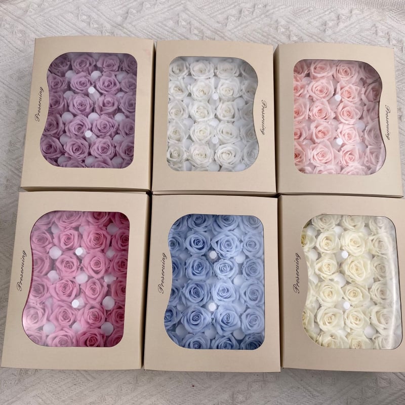 Mini saglabātas rozes galviņa • Materiāls: saglabāti ziedi • Veids: Roze • Zīmols: Youfeng Flowers • IP apstiprināts: Jā