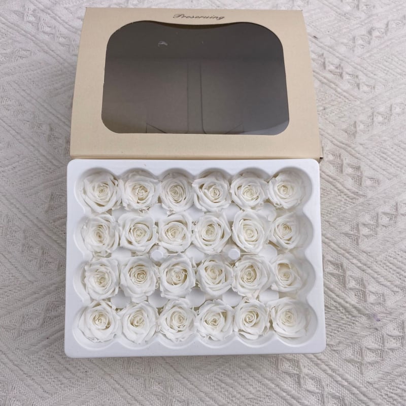 Mini saglabātas rozes galviņa • Materiāls: saglabāti ziedi • Veids: Roze • Zīmols: Youfeng Flowers • IP apstiprināts: Jā