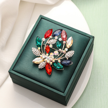 Καρφί cardigan με μιμητικά μαργαριράρια, κυκλικό/καρτούν στυλ, ηλεκτροπλατίωση, διπλής χρήσης