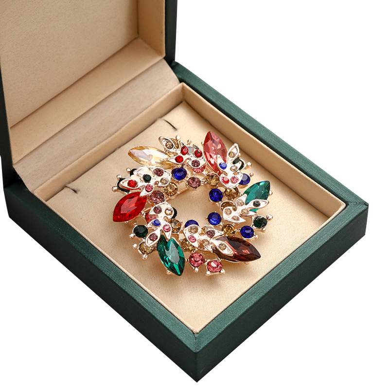 Καρφί cardigan με μιμητικά μαργαριράρια, κυκλικό/καρτούν στυλ, ηλεκτροπλατίωση, διπλής χρήσης