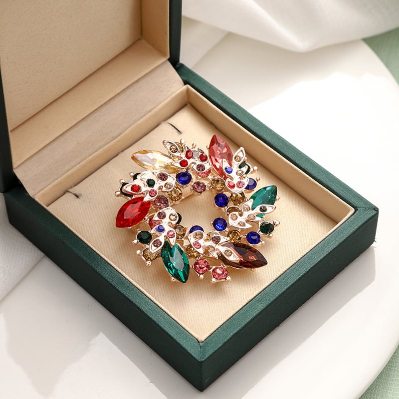 Καρφί cardigan με μιμητικά μαργαριράρια, κυκλικό/καρτούν στυλ, ηλεκτροπλατίωση, διπλής χρήσης