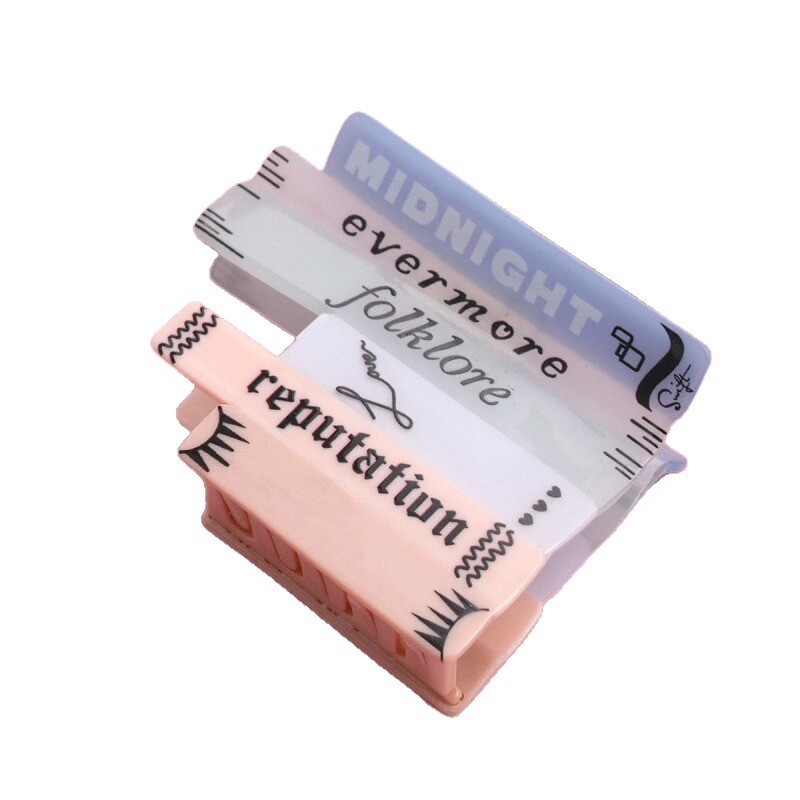 Cápára formázott hajtű – kézzel készített, akril, gripper típusú hajtű, nőknek, fejfedő kiegészítő, 2025 ősz