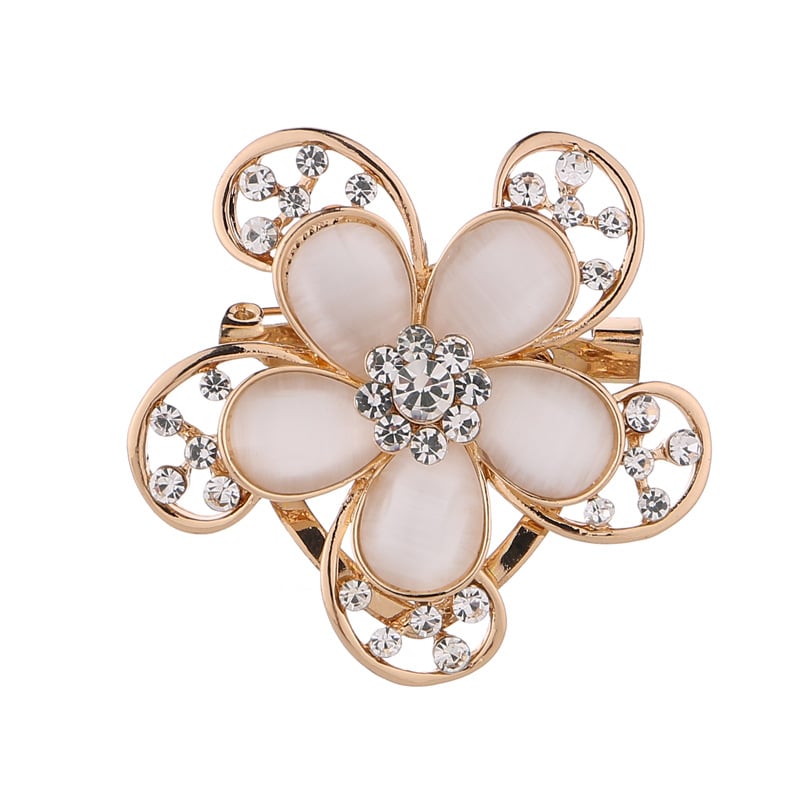 Καρφί από κράμα — Λουλουδάτο σχέδιο, Ηλεκτροχρωματισμένο, Διακοσμητικό και διπλής χρήσης