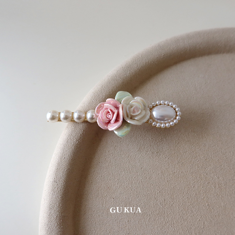 GUKUALI kacsa csőr alakú hajcsat – kézzel készített, csavart rögzítő, rajzfilmszerű stílus, friss és édes, hajkiegészítő, tavasz 2023