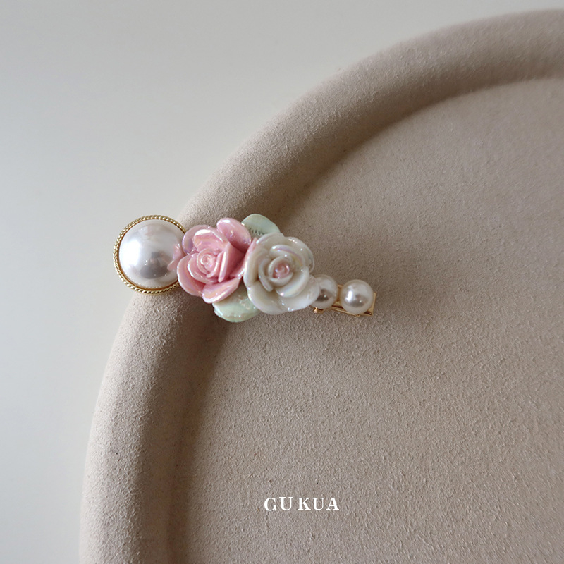 GUKUALI kacsa csőr alakú hajcsat – kézzel készített, csavart rögzítő, rajzfilmszerű stílus, friss és édes, hajkiegészítő, tavasz 2023