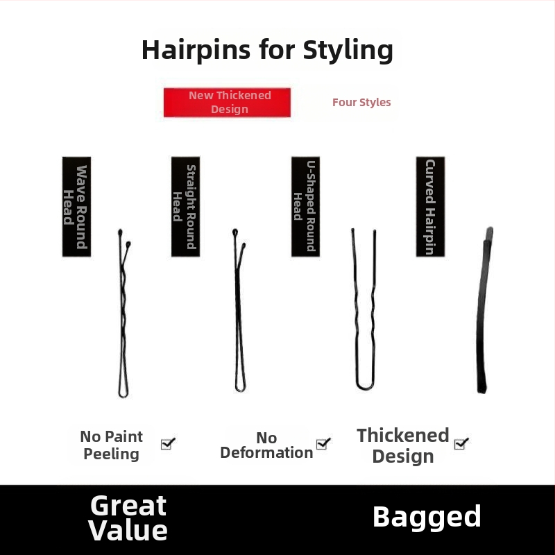 Metalni klips za chignon, ženski dodatak za kosu, japanski i korejski stil, retro inspiracija