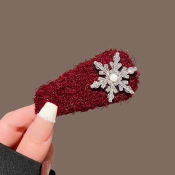 Sweet Pistil Hajcsat, textile anyagból, kézzel készített, Stílus: törött hajcsat, Nőknek