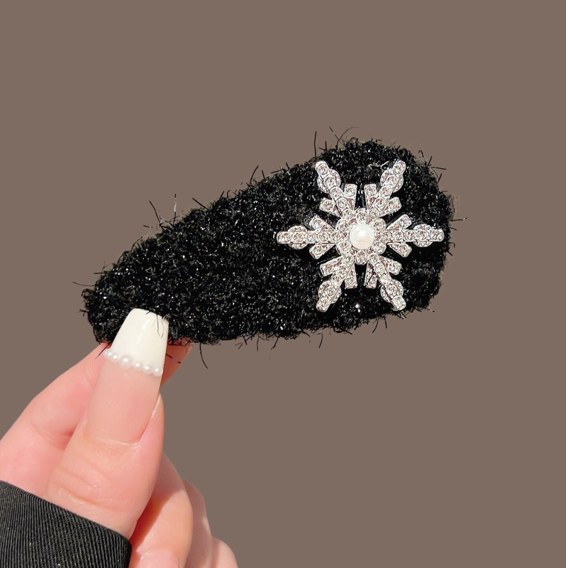 Sweet Pistil Hajcsat, textile anyagból, kézzel készített, Stílus: törött hajcsat, Nőknek