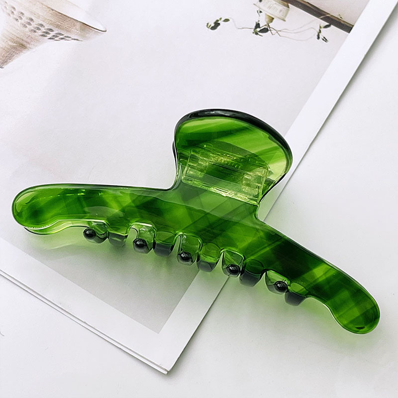 Shark Clip hajcsat, kézzel készített, acetát anyag, Yiwu eredet, őszi 2022