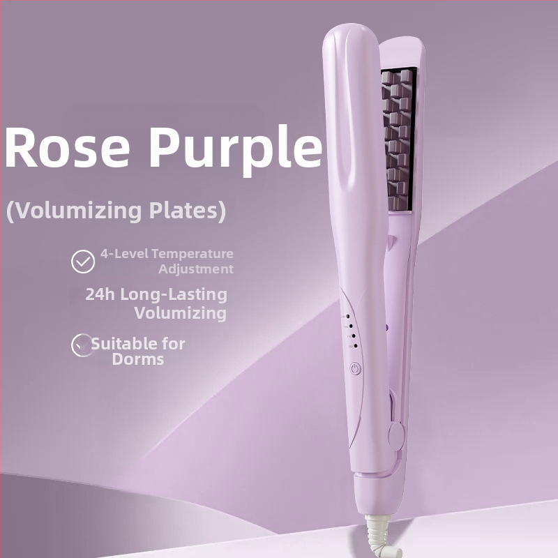2-σε-1 εργαλείο για μπούκλες και ισιώματα μαλλιών, επίχρισμα τιτάνιο-τουρμαλίνης, διάμετρος κύλινδρου ≤15 mm, 4 ρυθμίσεις θερμοκρασίας, ενσύρματο 220 V, 42 W