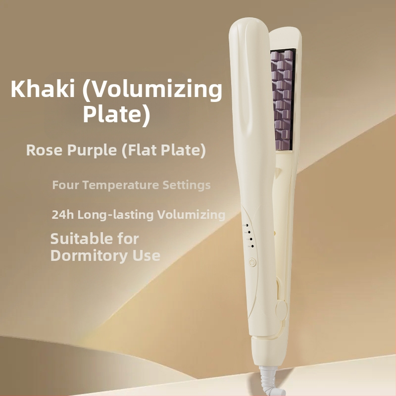 2-σε-1 εργαλείο για μπούκλες και ισιώματα μαλλιών, επίχρισμα τιτάνιο-τουρμαλίνης, διάμετρος κύλινδρου ≤15 mm, 4 ρυθμίσεις θερμοκρασίας, ενσύρματο 220 V, 42 W