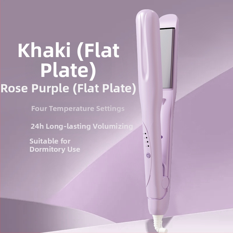 2-σε-1 εργαλείο για μπούκλες και ισιώματα μαλλιών, επίχρισμα τιτάνιο-τουρμαλίνης, διάμετρος κύλινδρου ≤15 mm, 4 ρυθμίσεις θερμοκρασίας, ενσύρματο 220 V, 42 W