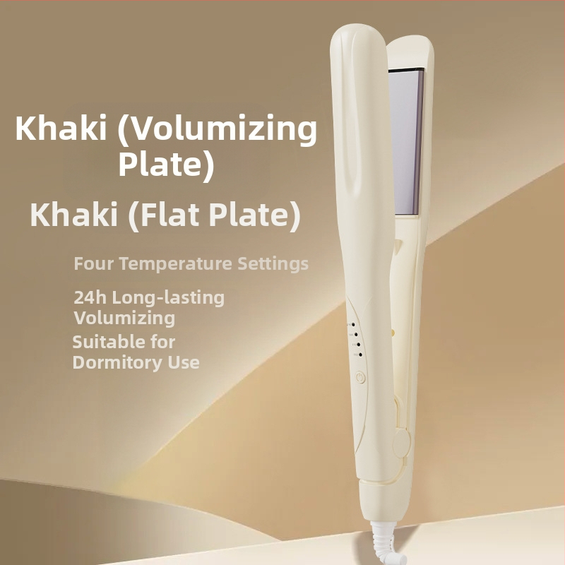 2-σε-1 εργαλείο για μπούκλες και ισιώματα μαλλιών, επίχρισμα τιτάνιο-τουρμαλίνης, διάμετρος κύλινδρου ≤15 mm, 4 ρυθμίσεις θερμοκρασίας, ενσύρματο 220 V, 42 W