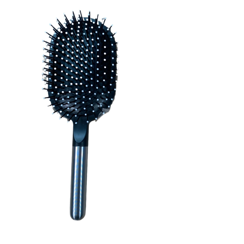 Гребен за коса с въздушна възглавница, антистатичен, масажен, пластмасов, комплект от два гребена