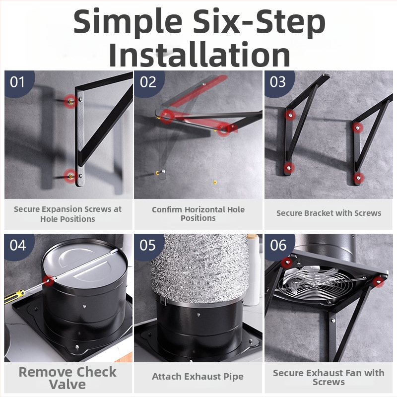 Virtuvės ištraukiamasis ventiliatorius (Modelis FD-150; montavimas: trikampio laikiklis; galia: 50–120 W; įtampa: 220 V; valdymas: mechaninis)