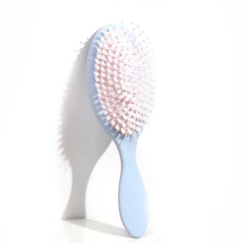 ABS masāžas ķemme ar gaisa spilvenu, matēta virsma, bērniem, palielina sakņu tilpumu un izlīdzina matus, matu kopšana, privāta zīmola apstiprināta