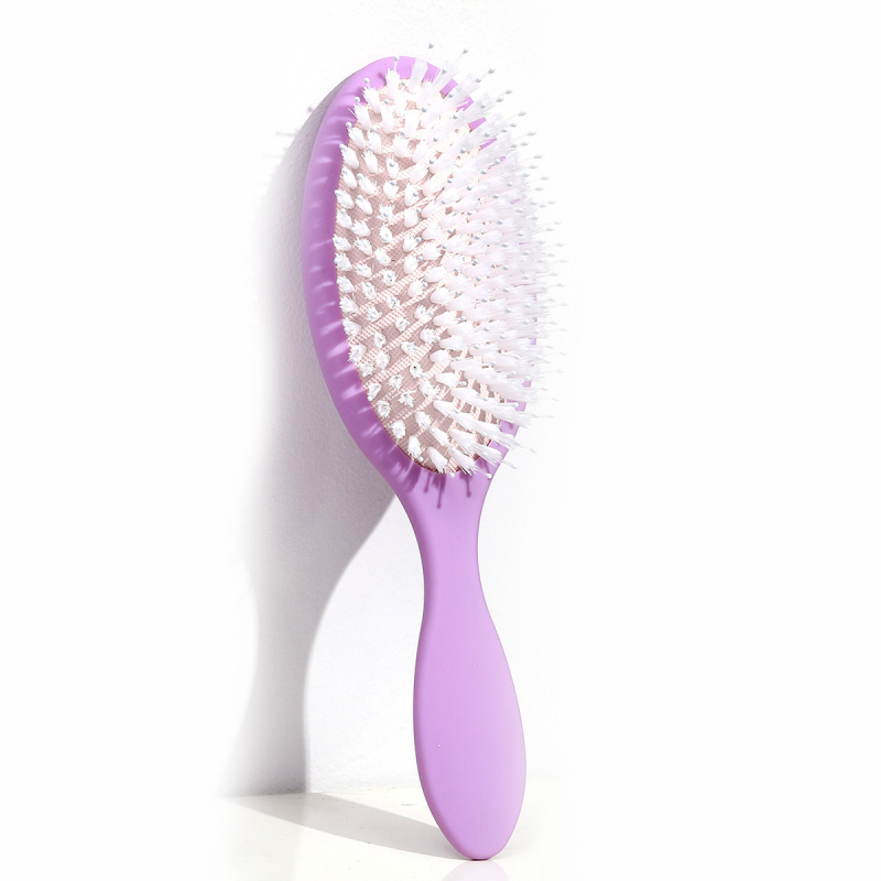 ABS masāžas ķemme ar gaisa spilvenu, matēta virsma, bērniem, palielina sakņu tilpumu un izlīdzina matus, matu kopšana, privāta zīmola apstiprināta