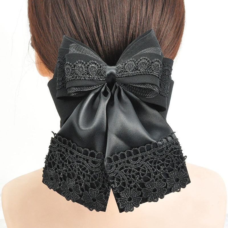 Clipuri de păr din dantelă pentru partea din spate a capului, stil alternativ, finisaj Seiko, fw260, ambalare în vrac