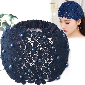 Plaša matu josla ar klipu, mežģīņu matu aksesuārs, elpojoša galvas aizsegs, 2022. pavasaris, vienkāršs stils