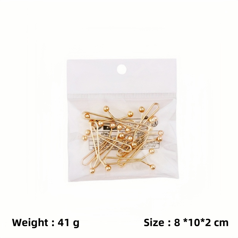 Fém fejkendő-clip, U-alakú, etnikus női kiegészítő, gyémánt betéttel, elektroplakálás