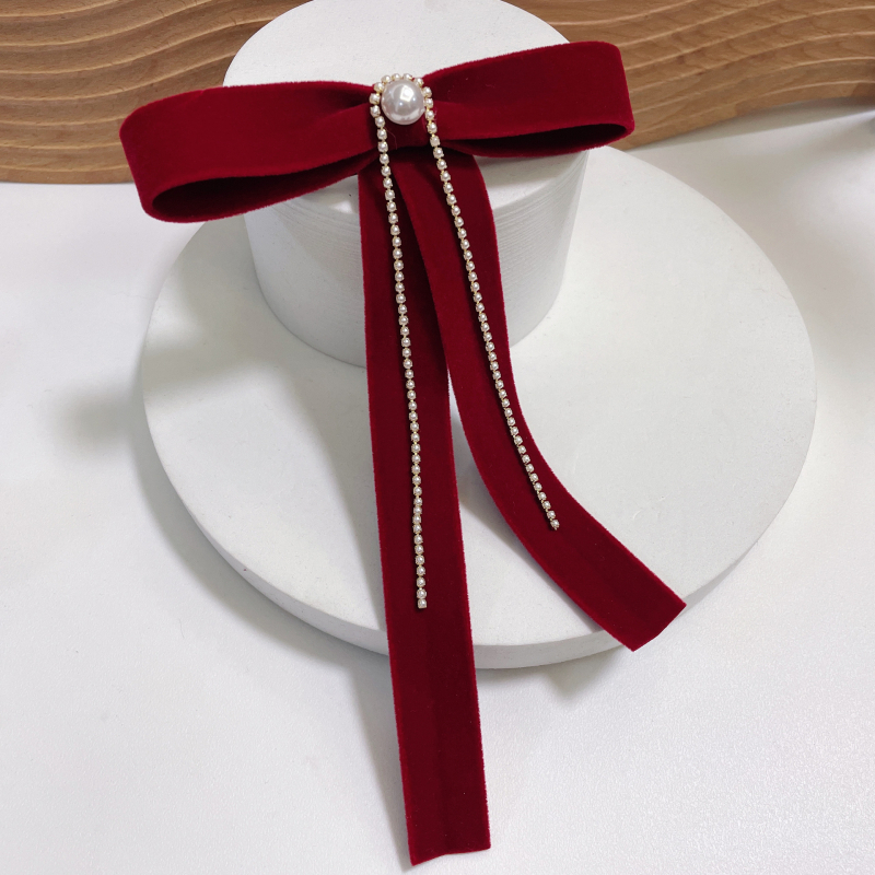 Velvet Top Clip za kosu, ručna izrada, ženski stil korejski, Yiwu Xinfei