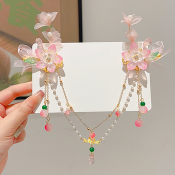 Senlaicīgu stilu matu aksesuāri: pieres ķēde, matu spraudes un kuloni, rokām darināts metāla ornaments, atsevišķs iepakojums, izcelsme Yiwu, izlaišana pavasarī 2025