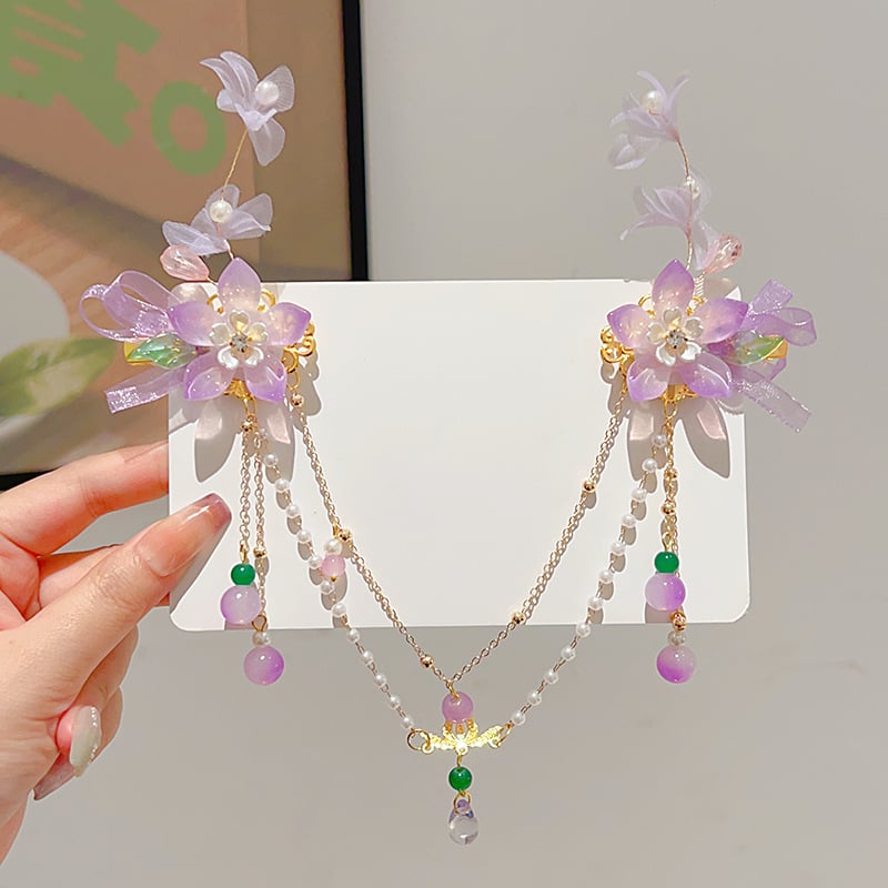 Senlaicīgu stilu matu aksesuāri: pieres ķēde, matu spraudes un kuloni, rokām darināts metāla ornaments, atsevišķs iepakojums, izcelsme Yiwu, izlaišana pavasarī 2025