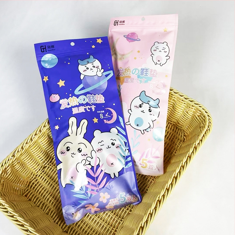 Vienkartinės vaistažolės šildomos įdėklai su imbieru ir mugwort – garų šildymo terapija visai įdėklei, unisex, modeliai GH-1612–1615