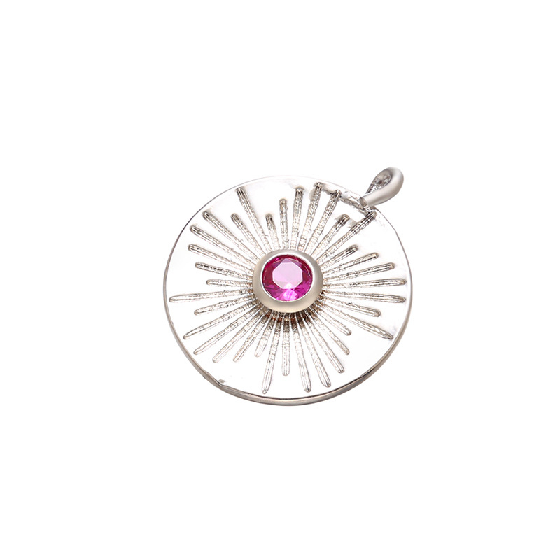 Privjesak od bakra, elektroplatiranje; Brand Bead buckle; Licencirana privatna oznaka: Da