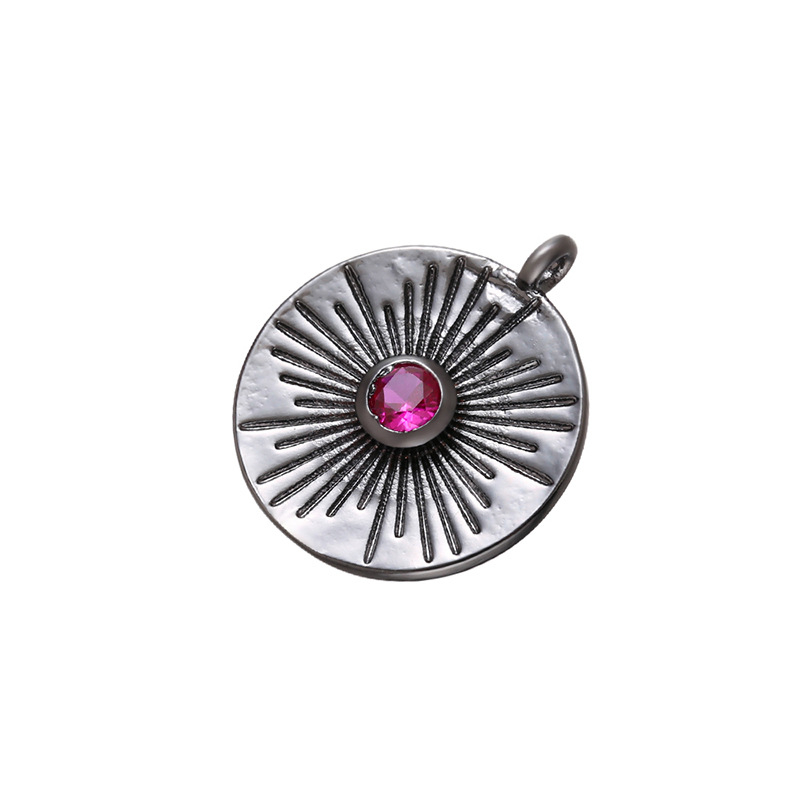 Privjesak od bakra, elektroplatiranje; Brand Bead buckle; Licencirana privatna oznaka: Da
