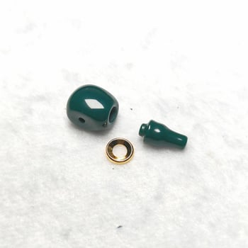 DIY dodaci za nakit, staklo glazirano, ručno pletenje, plemeniti uzorak, originalni dizajn