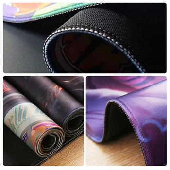 Gundam Crtani Miš Pad, Dvostrana Gumena Stolna Podloga, Protuklizna, Model F-A5, Uključuje Logo