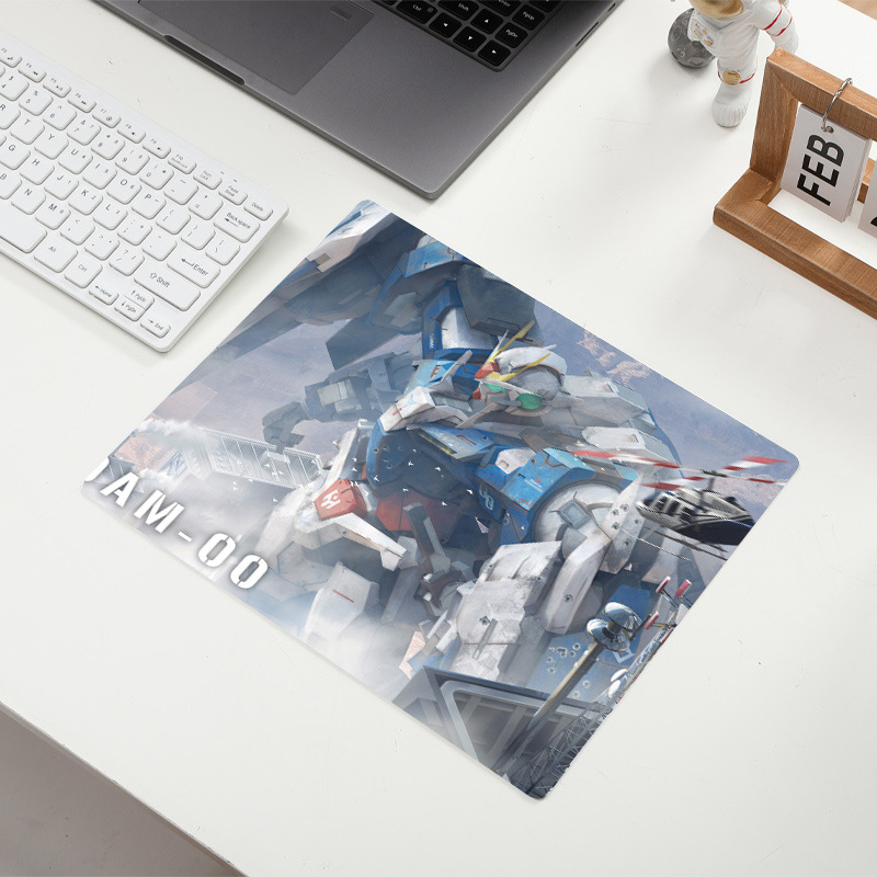 Gundam kreslená podložka na stôl, obojstranná, protišmyková guma, model F-A5