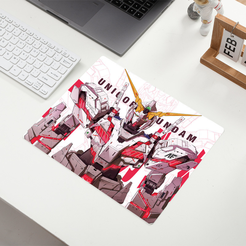 Gundam kreslená podložka na stôl, obojstranná, protišmyková guma, model F-A5