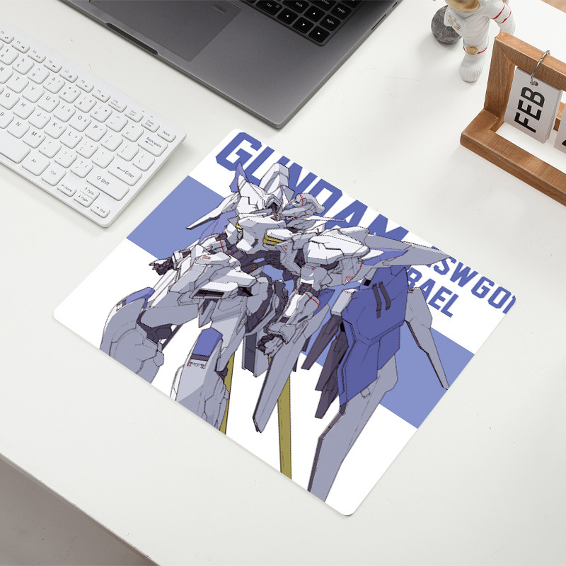 Gundam kreslená gumová podložka pod stôl – dvojstranná protišmyková podložka pod myš s logom, OEM prispôsobenie (Model F-A5)