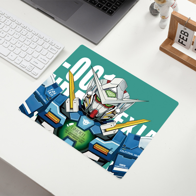 Gundam kreslená gumová podložka pod stôl – dvojstranná protišmyková podložka pod myš s logom, OEM prispôsobenie (Model F-A5)