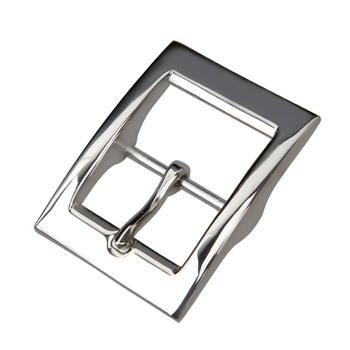 Cataramă de curea cu știft, formă dreptunghiulară, din oțel inoxidabil, model grilă, accesoriu casual pentru bărbați