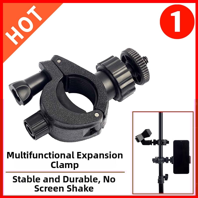 Разширителна щипка за мобилен телефон за лайв излъчване – O-тип, пластмасова, съвместима с Apple, Samsung, Huawei, Xiaomi, Oppo, Meizu, Vivo, OnePlus