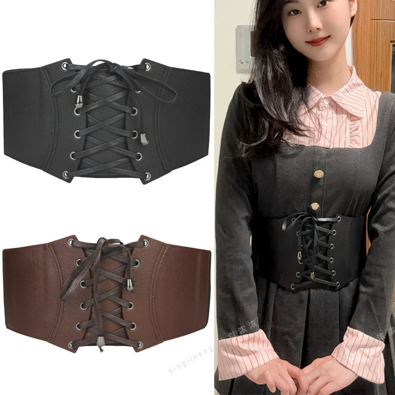 Centură talie pentru femei, piele sintetică, stil lejer, primăvara 2025