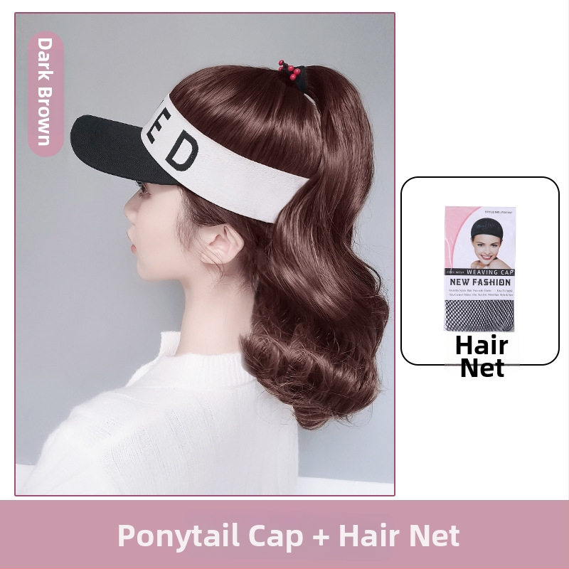 Viengabala poniju astes parūka ar pilnu galvas pārklājumu, īss garums, augstas temperatūras šķiedra, Korejas stils (TM28-5 TM28-1 TM28-3)