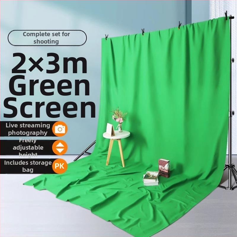 Chromakey fona statīvs – pārnēsājams teleskopisks fona statīvs studijai