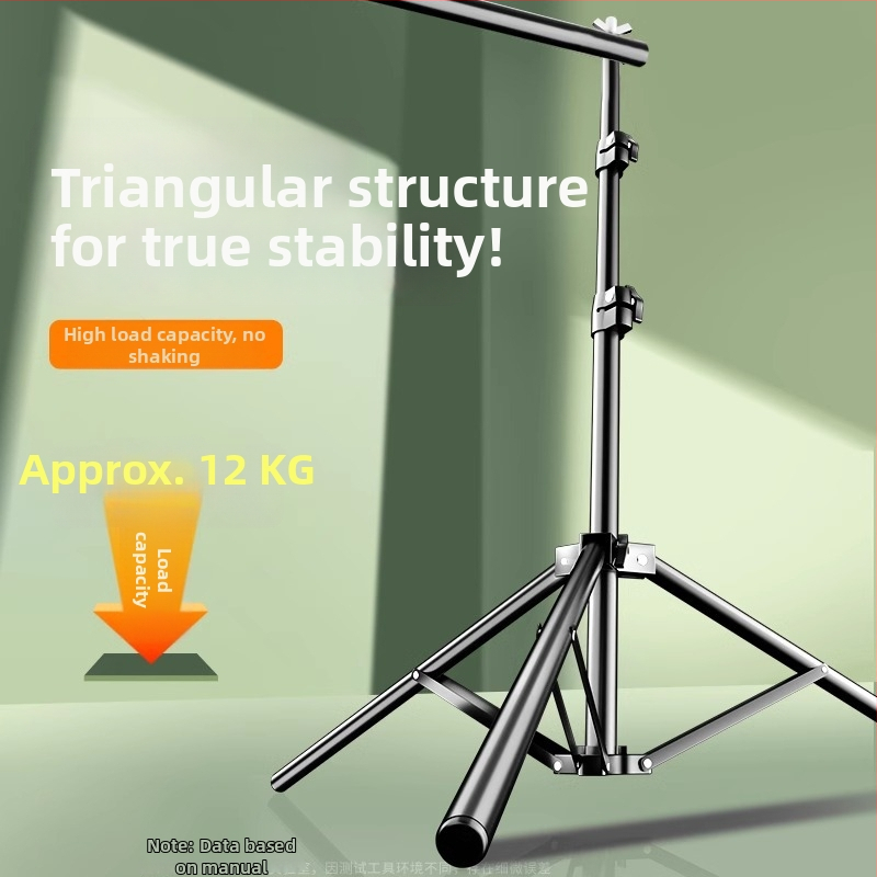 Chromakey fona statīvs – pārnēsājams teleskopisks fona statīvs studijai
