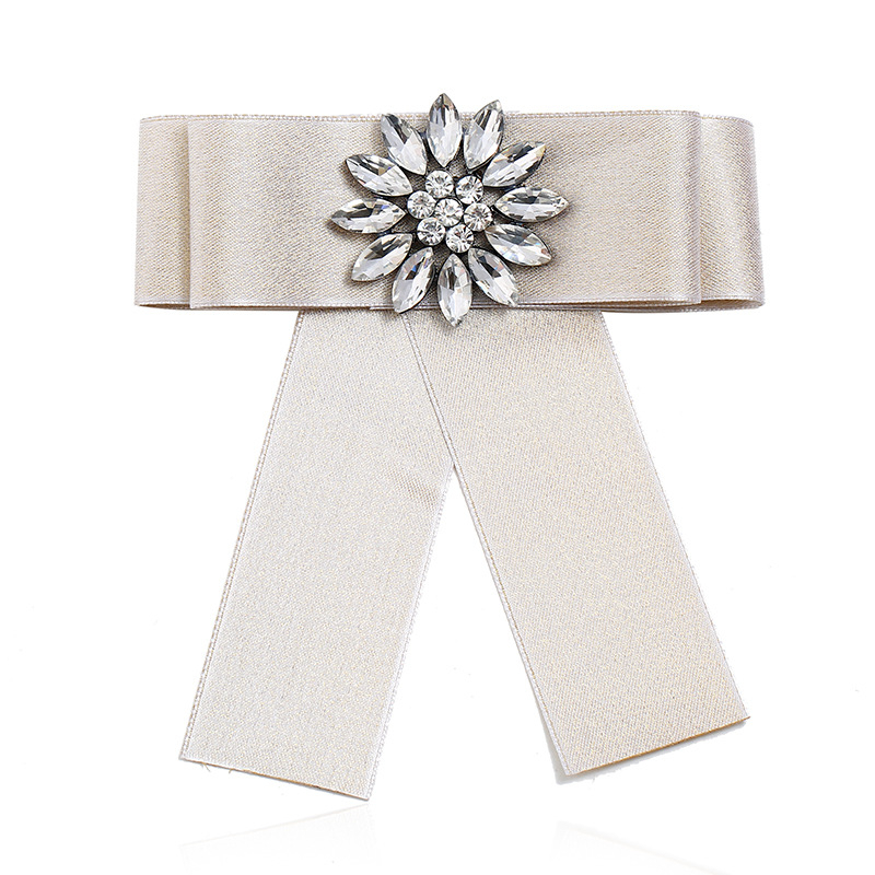 Κολάρο λουλούδι-φιόγκος βρόχος, μονοχρωματικός πολυεστέρας, επίπεδη κεφαλή, unisex